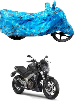 HYBRIDS COLLECTION Two Wheeler Cover for Bajaj(Dominar, Blue)