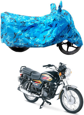 HYBRIDS COLLECTION Two Wheeler Cover for TVS(Max, Blue)