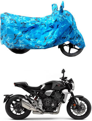 HYBRIDS COLLECTION Two Wheeler Cover for Honda(CB1000R Plus, Blue)