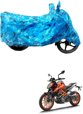 HYBRIDS COLLECTION Two Wheeler Cover for KTM(Duke 390 ABS, Blue)