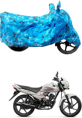 HYBRIDS COLLECTION Two Wheeler Cover for Honda(Dream Yuga, Blue)