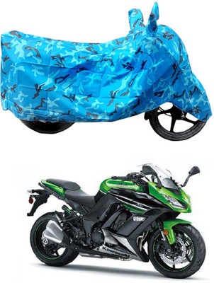 HYBRIDS COLLECTION Two Wheeler Cover for Kawasaki(Ninja 1000, Blue)