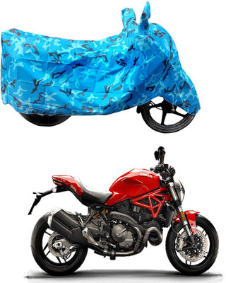 HYBRIDS COLLECTION Two Wheeler Cover for Ducati(Monster 82, Blue)