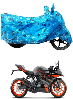 HYBRIDS COLLECTION Two Wheeler Cover for KTM(RC 200, Blue)