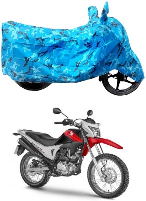 HYBRIDS COLLECTION Two Wheeler Cover for Honda(NXR 160, Blue)