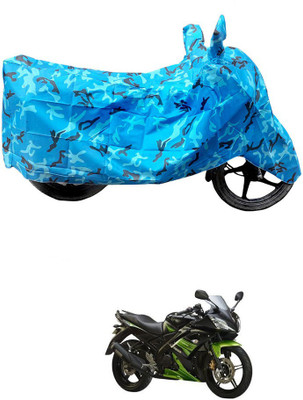 HYBRIDS COLLECTION Two Wheeler Cover for Yamaha(R15 s, Blue)