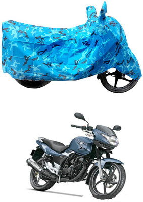 HYBRIDS COLLECTION Two Wheeler Cover for Suzuki(GS 150R, Blue)