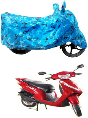 HYBRIDS COLLECTION Two Wheeler Cover for Lohia(Oma Star, Blue)