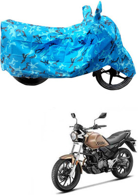 HYBRIDS COLLECTION Two Wheeler Cover for Hero(Xpulse 200T, Blue)