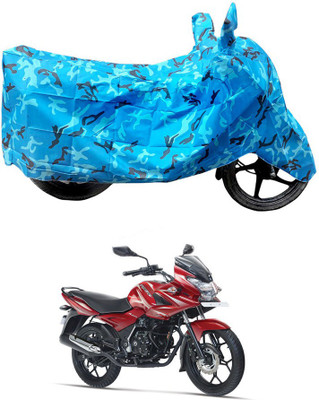 HYBRIDS COLLECTION Two Wheeler Cover for Bajaj(Discover 150 s, Blue)