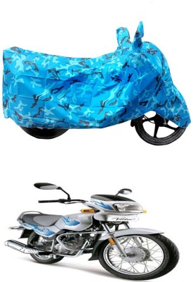 HYBRIDS COLLECTION Two Wheeler Cover for TVS(Fiero F2, Blue)