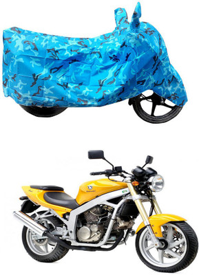 HYBRIDS COLLECTION Two Wheeler Cover for Hyosung(Comet, Blue)
