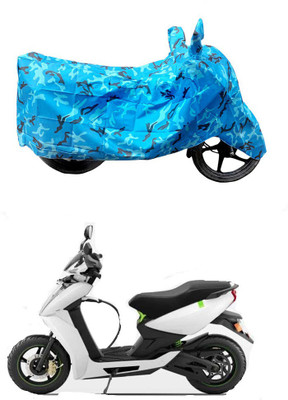 HYBRIDS COLLECTION Two Wheeler Cover for Lohia(Fame, Blue)