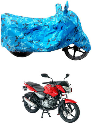 HYBRIDS COLLECTION Two Wheeler Cover for Bajaj(Pulsar 135 LS DTS-i, Blue)