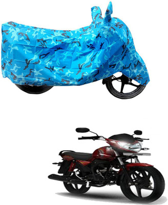 HYBRIDS COLLECTION Two Wheeler Cover for Mahindra(Pantero, Blue)