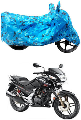 THE REAL ARV Waterproof Two Wheeler Cover for Honda(CBZ TYPE 1, Blue)
