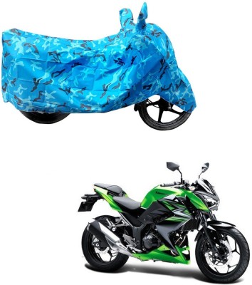 HYBRIDS COLLECTION Two Wheeler Cover for Kawasaki(Z250, Blue)