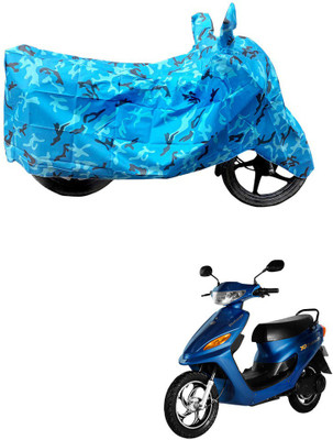 HYBRIDS COLLECTION Two Wheeler Cover for Universal For Bike(Yo Electron, Blue)