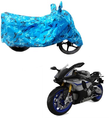 HYBRIDS COLLECTION Two Wheeler Cover for Yamaha(YZF R1M, Blue)