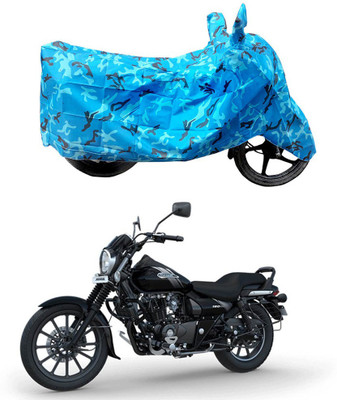 HYBRIDS COLLECTION Two Wheeler Cover for Bajaj(Avenger 160 Street, Blue)