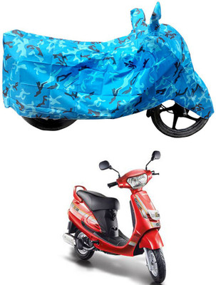 HYBRIDS COLLECTION Two Wheeler Cover for Mahindra(Duro 125, Blue)