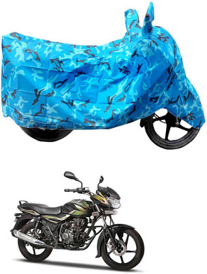 HYBRIDS COLLECTION Two Wheeler Cover for Bajaj(Discover 100 DTS-i, Blue)