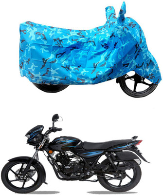 AutoGalaxy Two Wheeler Cover for Bajaj(Discover 125 DTS-i, Blue)