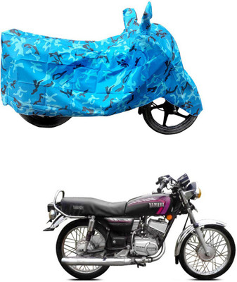THE REAL ARV Waterproof Two Wheeler Cover for Yamaha(RXG, Blue)