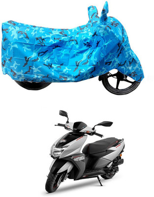 THE REAL ARV Waterproof Two Wheeler Cover for TVS(NTORQ, Blue)