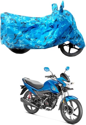 HYBRIDS COLLECTION Two Wheeler Cover for Honda(Livo, Blue)