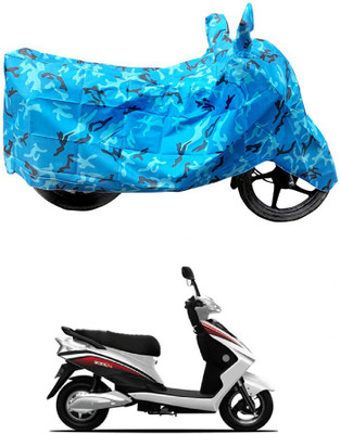 HYBRIDS COLLECTION Two Wheeler Cover for Okinawa(Ridge, Blue)