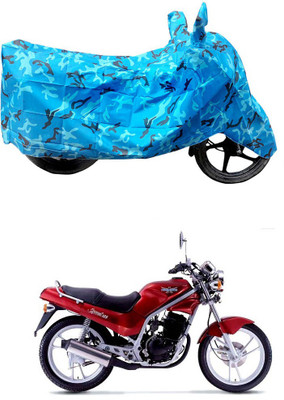 HYBRIDS COLLECTION Two Wheeler Cover for Kinetic(GF 125, Blue)