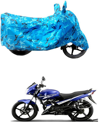 HYBRIDS COLLECTION Two Wheeler Cover for Yamaha(Gladiator, Blue)