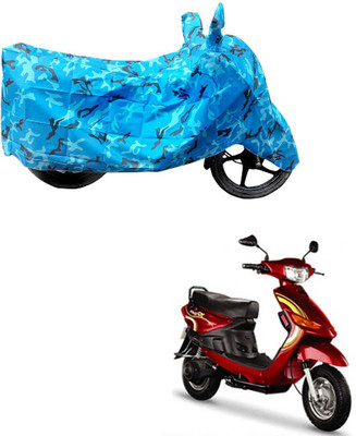 HYBRIDS COLLECTION Two Wheeler Cover for Universal For Bike(Yo Spark, Blue)