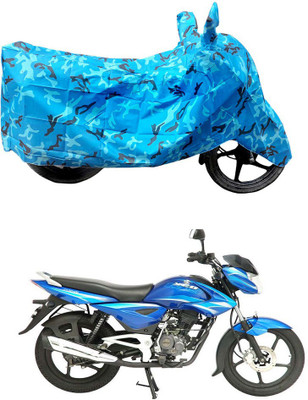 HYBRIDS COLLECTION Two Wheeler Cover for Bajaj(XCD 135, Blue)