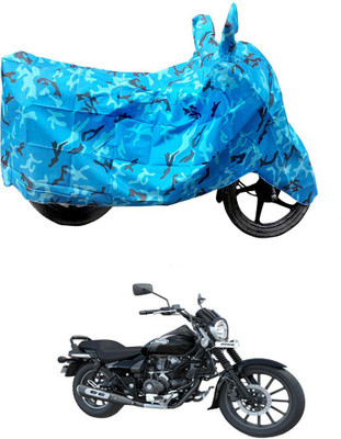 HYBRIDS COLLECTION Two Wheeler Cover for Bajaj(Avenger 180 Street, Blue)