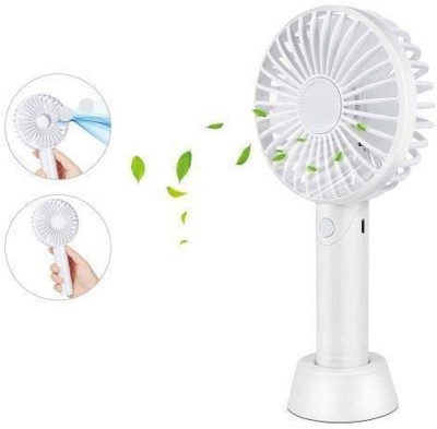 MOODY Portable Fan Small Hand Fan Desk Rechargeable Hand Fan Mini USB Handheld Fan USB Fan for Desk Mini Air Fan USB Rechargeable Mini Desk Air Fan USB Air Freshener, USB Fan, USB Air Cooler(Multicolor)