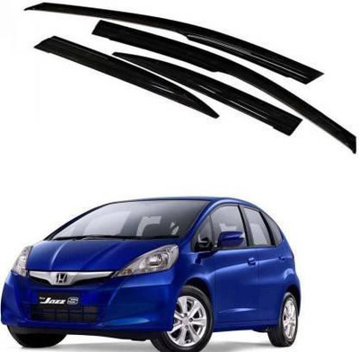 CARSHADE For Non-convertibles Front, Rear Wind Deflector(Tinted Honda Jazz)