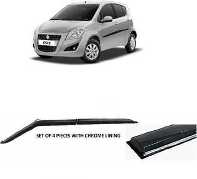 CARSHADE For Non-convertibles Front, Rear Wind Deflector(Tinted Maruti Ritz)