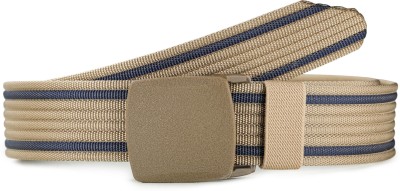 Kastner Men Formal Beige Nylon Belt