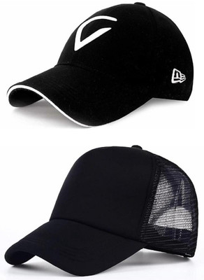 Dcmr Embroidered, Solid Sports/Regular Cap Cap(Pack of 2)