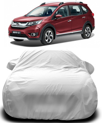 Gavya Car Cover For Honda BR-V (With Mirror Pockets)(Silver)