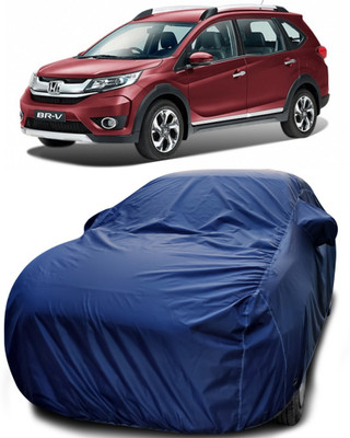 Gavya Car Cover For Honda BR-V (With Mirror Pockets)(Blue)