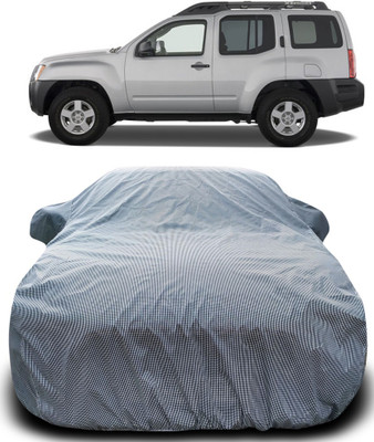 Gavya Car Cover For Nissan Xterra (With Mirror Pockets)(Black, White)