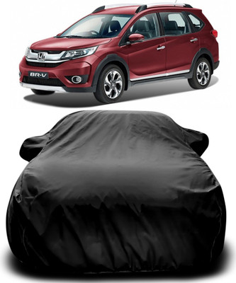 Gavya Car Cover For Honda BR-V (With Mirror Pockets)(Black)