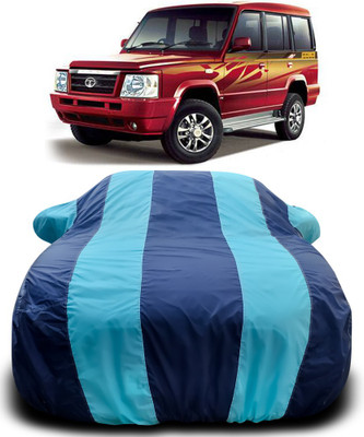 APNEK Car Cover For Tata Sumo Gold (With Mirror Pockets)(Blue, Blue)