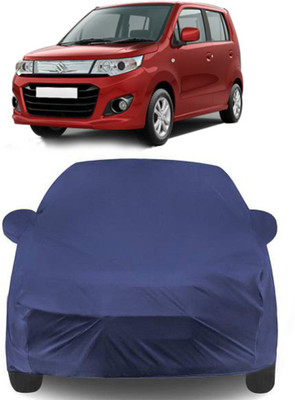 APNEK Car Cover For Maruti Suzuki WagonR Stingray (With Mirror Pockets)(Blue)