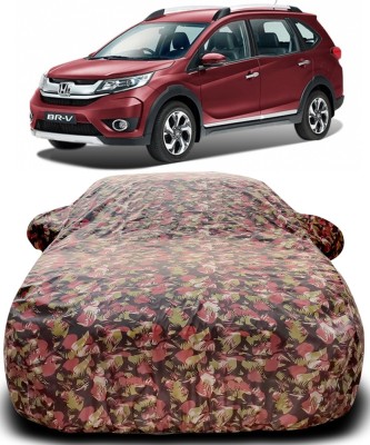 THE REAL ARV Car Cover For Honda BRV (With Mirror Pockets)(Green, Red)