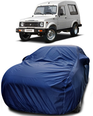 APNEK Car Cover For Maruti Suzuki Gypsy (With Mirror Pockets)(Blue)