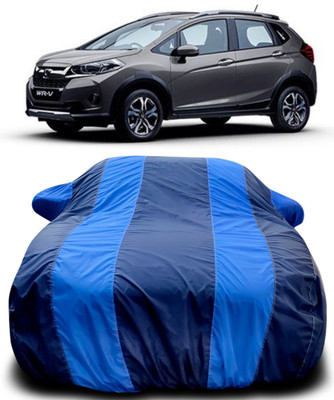 NUMBOR ONE Car Cover For Honda WRV (With Mirror Pockets)(Blue, Blue)